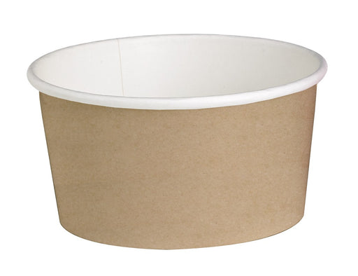 Tarrinas Deli redonda Kraft 600ml Ø115mm A87mm - 50Uds