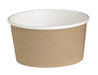 Tarrinas Deli redonda Kraft 600ml Ø115mm A87mm - 50Uds