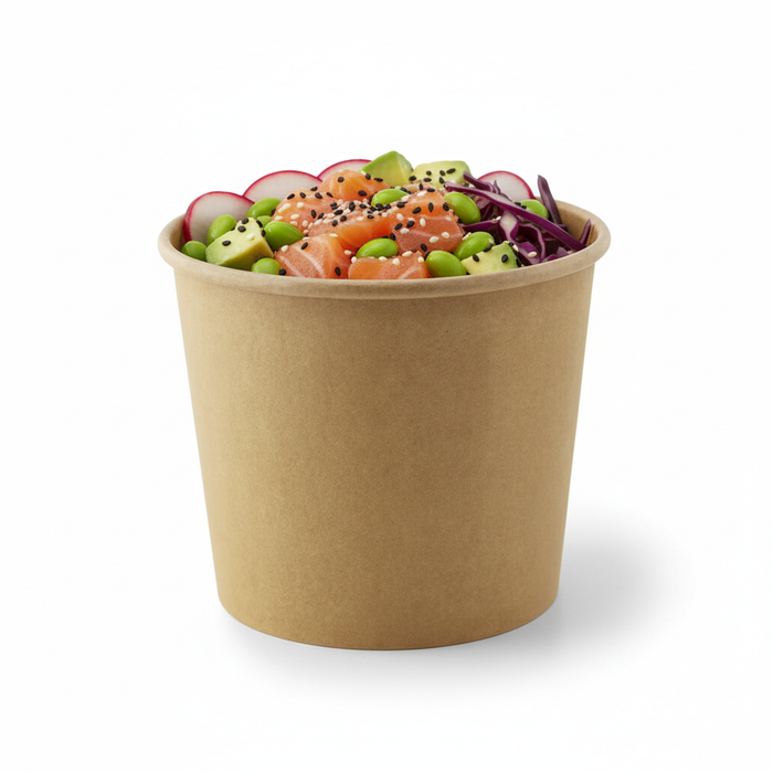 Tarrinas Deli Kraft 700ml A95mm - 50Uds