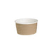 Tarrinas Deli redonda Kraft 480ml Ø110mm A70mm - 25Uds