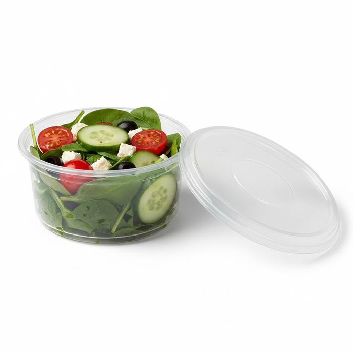 Tarrina deli Redonda PLA 350ml Ø121mm A51mm - 50Uds