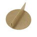 Divisor de 2 partes en cartón marrón 130mm A61mm - 360Uds