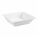 
Plato hondo rectangular de pulpa blanco 250ml 130x130mm A28mm - 50Uds
