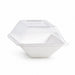 Plato rectangular de pulpa blanco BioNchic 150ml 130x85mm A28mm - 50Uds