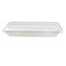 Tapa cúpula rectangular blanca PET para 210ECOD2614 262x132mm A33mm - 50Uds