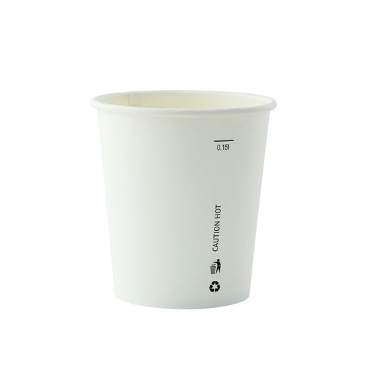 Vaso AirCup de cartón blanco 180ml A79mm - 50Uds