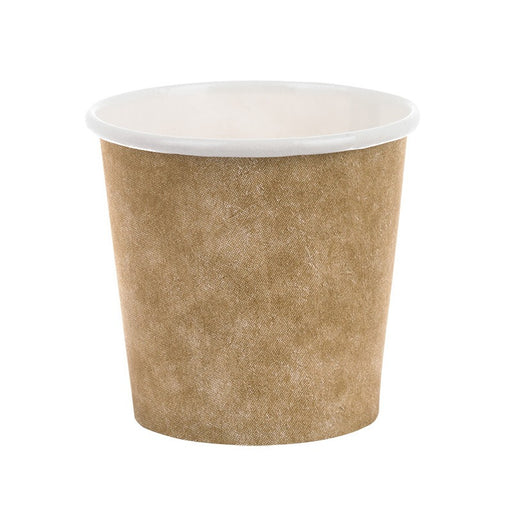 Vaso de cartón Havane 100ml Ø62mm - 100Uds