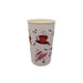 Vaso ondulado con decoración de taza de té 400ml 400ml A135mm - 25Uds