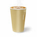 Vaso Rippley de cartón corrugado beige de doble pared 470ml A136mm - 25Uds