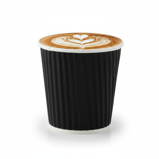 Vaso de cartón de doble pared ondulado 120ml A62mm - 50Uds