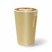 Vaso Rippley de cartón corrugado beige de doble pared sin plástico, baseagua 460ml A136mm - 25Uds