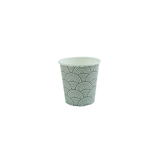 Vaso de cartón blanco laminado PE para dispensador Tokyo 110ml A60mm - 100Uds
