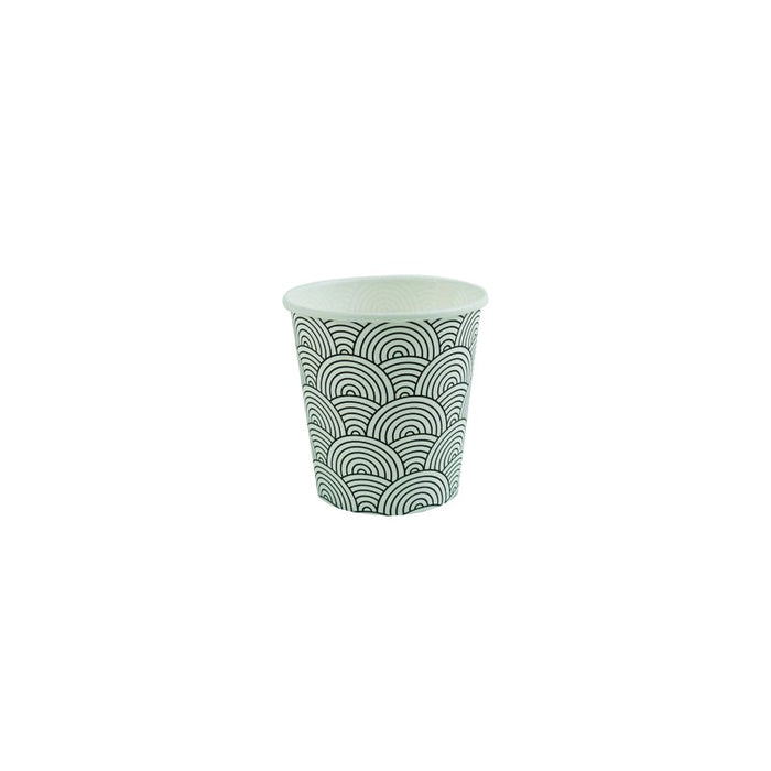 Vaso de cartón blanco laminado PE para dispensador Tokyo 110ml A60mm - 100Uds