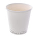 Vaso de cartón blanco Eden sin plástico, Base agua 300ml A86mm - 50Uds