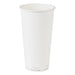 Vaso de cartón blanco Eden sin plástico, Base agua 590ml A161mm - 50Uds