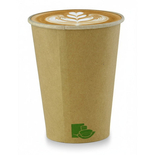 Vaso Zen de cartón kraft 340ml A110mm - 50Uds