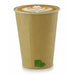 Vaso Zen de cartón kraft 340ml A110mm - 50Uds