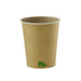 Vaso Zen de cartón kraft 110ml A60mm - 50Uds