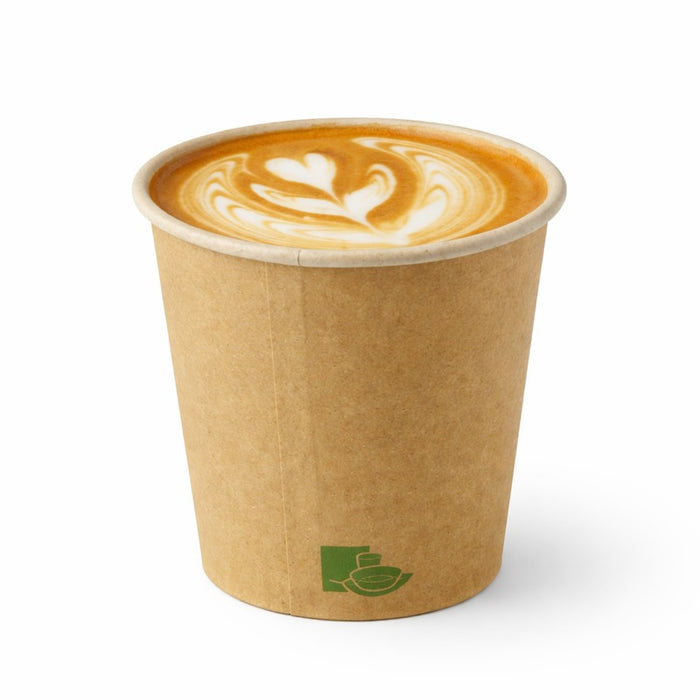 Vaso Zen de cartón kraft 120ml A62mm - 50Uds