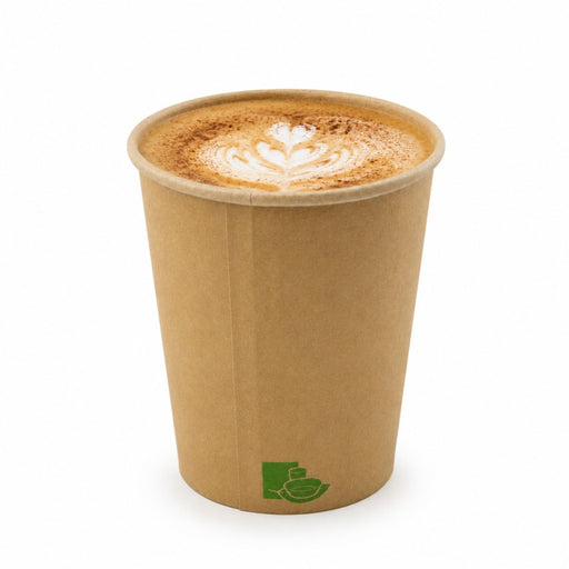 Vaso Zen de cartón kraft 230ml A92mm - 50Uds