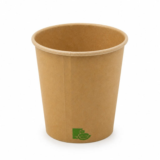 Vaso Zen de cartón kraft 230ml A92mm - 50Uds