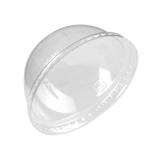 Tapa cúpula PET sin agujero Ø78mm A38mm - 100Uds