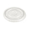 Tapa plana transparente PET para 210GKFIRST99 Ø78mm - 100Uds