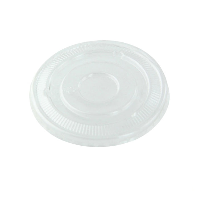 Tapa plana transparente PET para 210GCSP12/16 Ø90mm - 100Uds