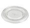 Tapa plana transparente PET con apertura en cruz para 210GKTP12/14/16 Ø92mm - 100Uds