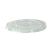 Tapa plana transparente PET para 210GKSM9 Ø95mm - 100Uds