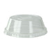 Tapa cúpula transparente PET con agujero para 210GKSMOO Ø95mm - 100Uds