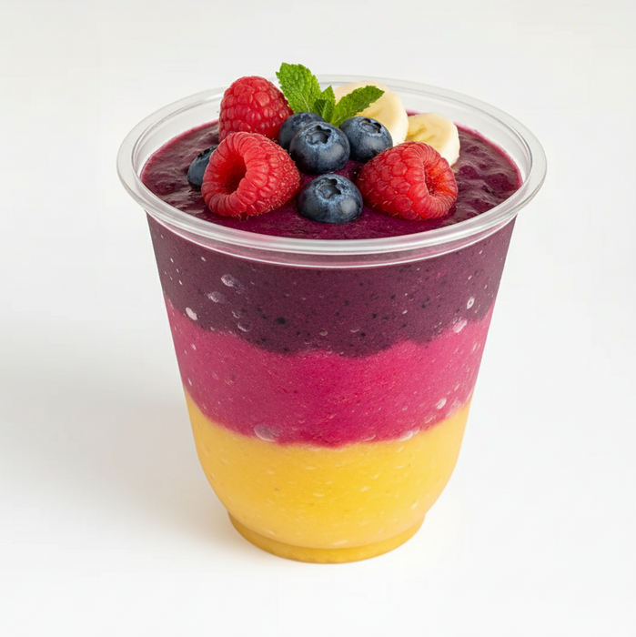 Copa de postre PET transparente 500ml Ø95mm - 50Uds