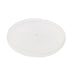 Tapa plana transparente PP Ø75mm A5mm - 100Uds