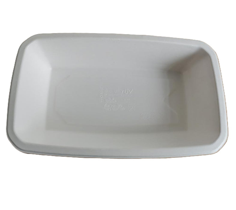 Bandeja de pulpa GN sellable tipo 1/4 1450ml 265x160mm A55mm - 100Uds