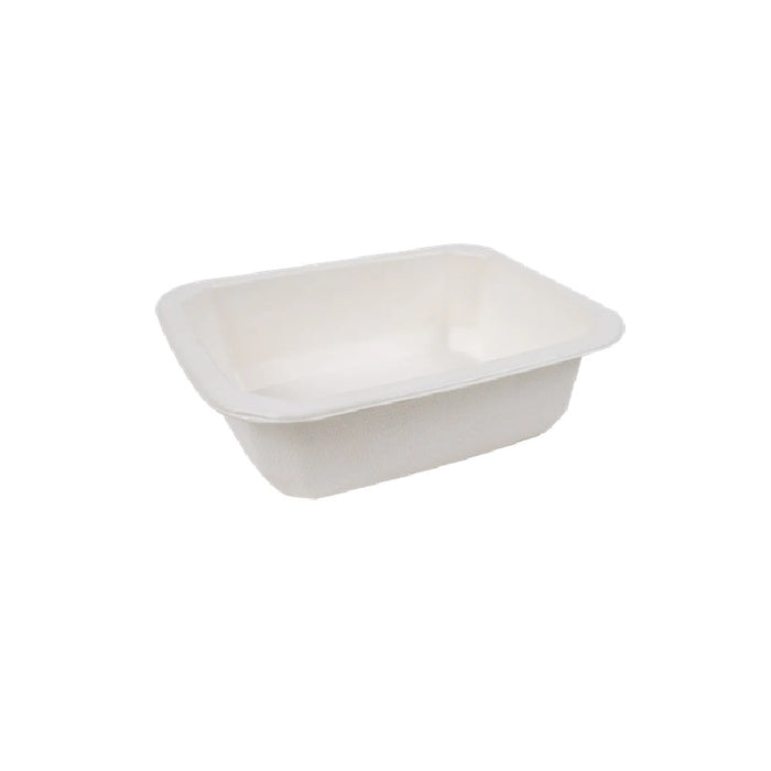 Bandeja de pulpa GN sellable tipo 1/8 A46 585ml 160x130mm A46mm - 100Uds