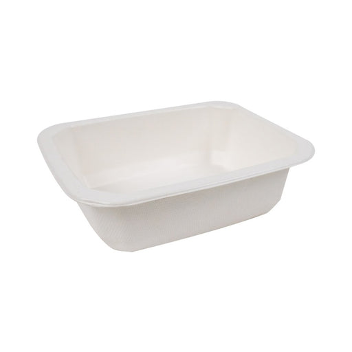 Bandeja de pulpa GN sellable tipo 1/8 A46 585ml 160x130mm A46mm - 100Uds