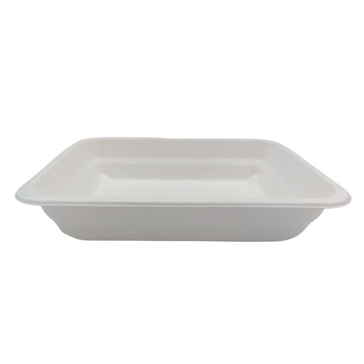 Bandeja de Pulpa laminada PLA Menu 2 compartimentos - 50Uds