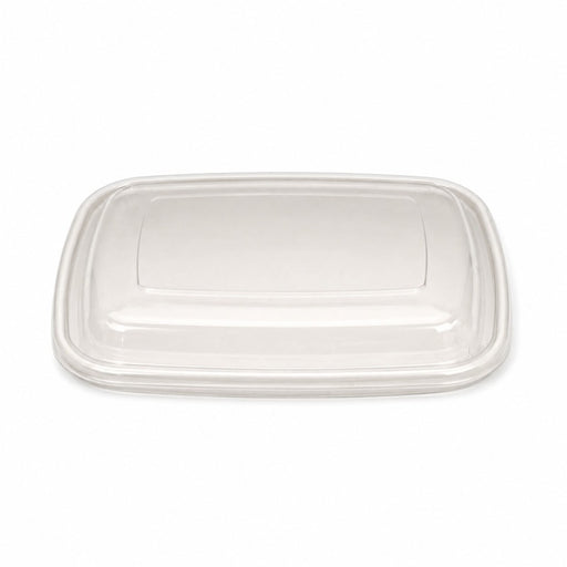 Tapa de cúpula rectangular transparente PET 135x165mm A9mm - 50Uds