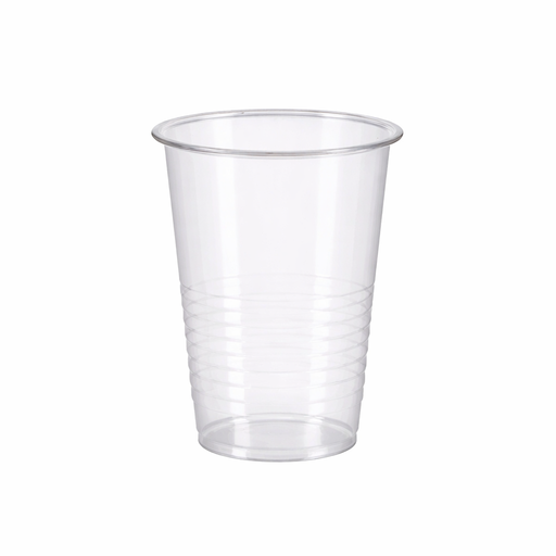 Vaso de postre de plástico PLA transparente 160ml A65mm - 50Uds