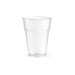 Vaso de postre de plástico PLA transparente 250ml A85mm - 50Uds