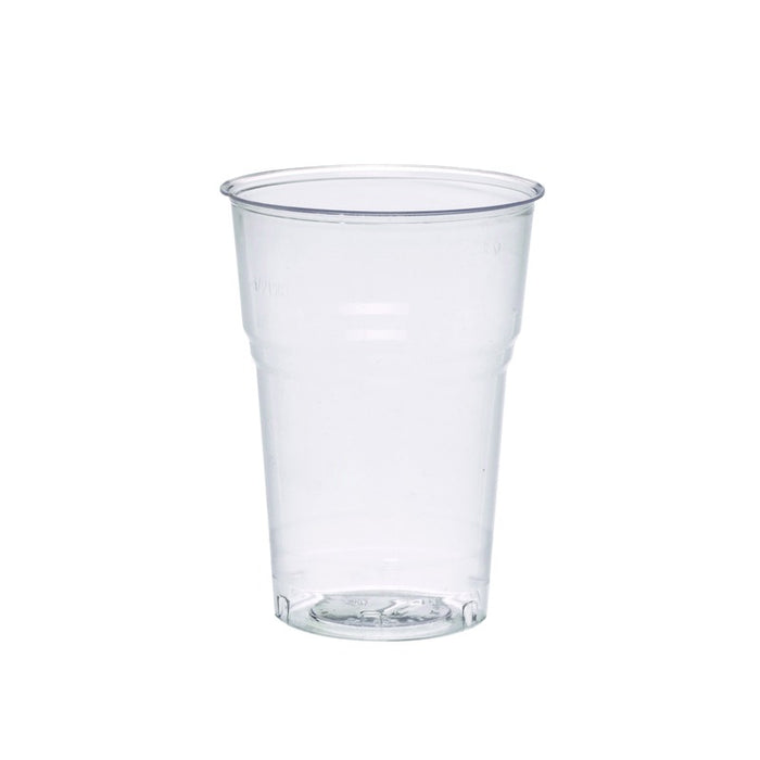 Vaso de postre de plástico PLA transparente 400ml A115mm - 50Uds
