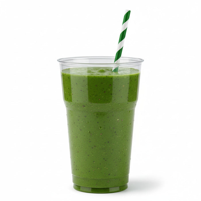 Vaso de postre de plástico PLA transparente 575ml A130mm - 50Uds