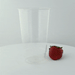 Vaso de postre de plástico PLA transparente 670ml A155mm - 50Uds