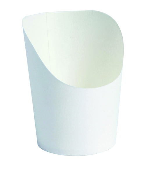 Pote de cartón blanco para Burritos/Wraps/Snacks A79mm - 50Uds