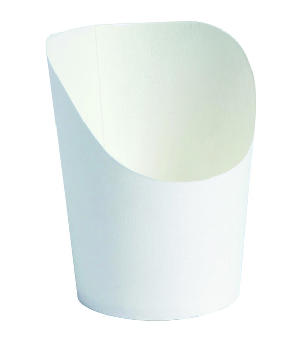 Pote de cartón blanco para Burritos/Wraps/Snacks A79mm - 50Uds
