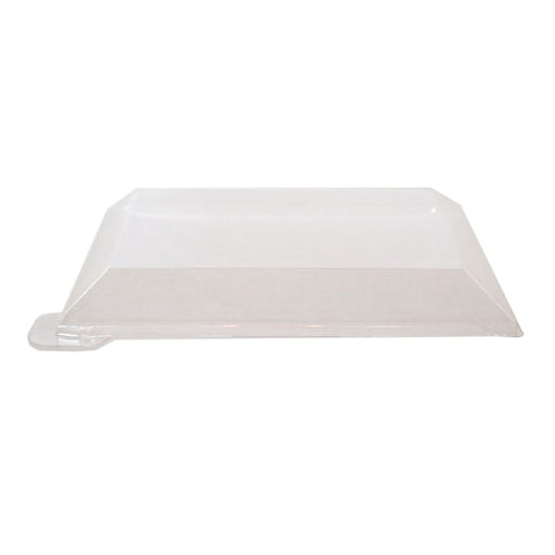 Tapa cúpula PET transparente con pestaña Klarity 100x100mm A16mm - 25Uds