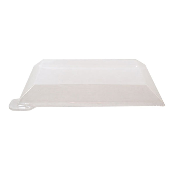 Tapa cúpula PET transparente con pestaña Klarity 100x100mm A16mm - 25Uds