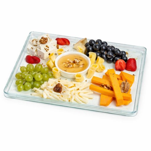 Bandeja Klarity verde transparente 380x274mm A18mm - 25Uds