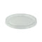 Tapa cúpula transparente de plástico con agujero en forma de cruz para DELI - 50Uds