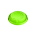 Tapa cúpula verde de PS con pico vertedor Ø80mm - 100Uds